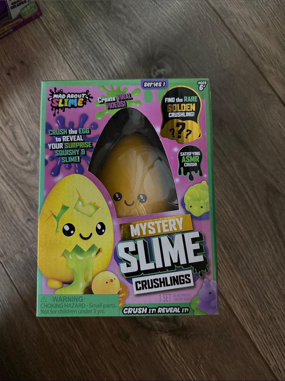 Mystery Slime Crushlings - Yellow